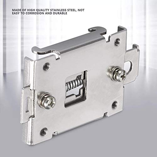 DIN Rail Mounting Adapter for Single Phase Solid State Relay - 1PCS Rail Mounting Bracket