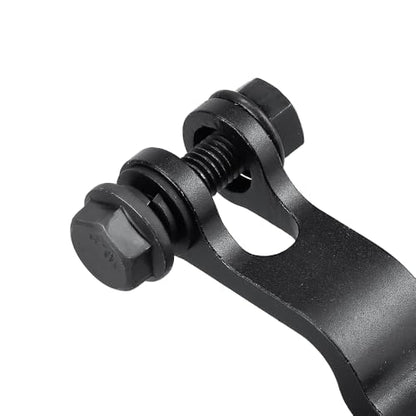 10-Sets M8-1.25 x 50mm Grade 10.9 Flange Hex Bolts + Flange Nut + Flat Washer + Lock Washer Combo Pack, Black Oxide, for Automotive & Machinery - size: M8-1.25 x 50mm