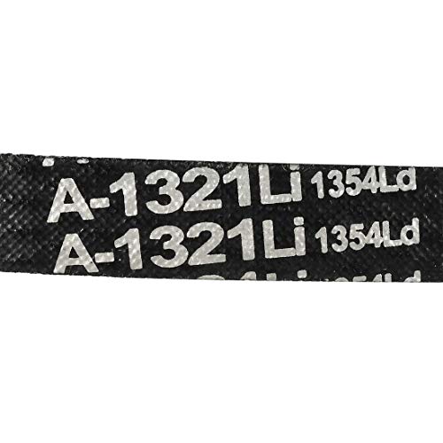 uxcell A1321 V-Belts 1321mm Inner Girth 13mm Top Width 8mm Thickness A-Section Rubber Drive Transmission Belt - size: 1321mm