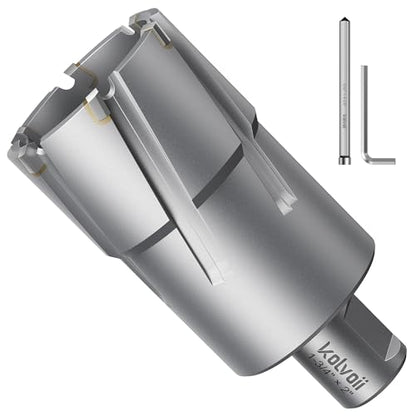 Kolvoii TCT Annular Cutter 1‑3/4" Diameter x 2" Depth, Mag Drill Bit - size: 1-3/4" x 2"