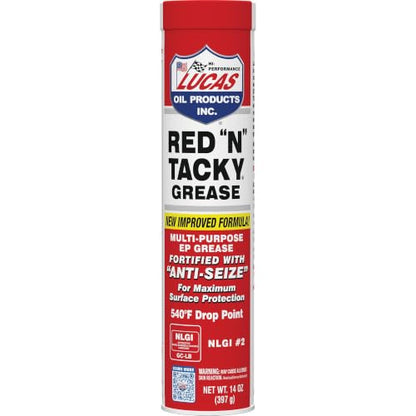 Stens Lucas Oil Red N Tacky Grease, (10 Pack)