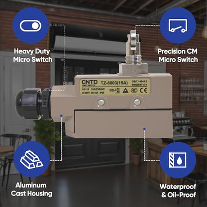 CNTD TZ-6003 15A Heavy Duty Micro Switch - style: TZ-6003
