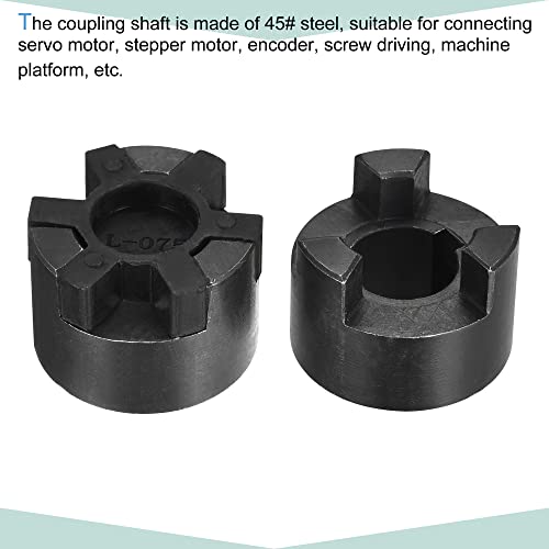 MECCANIXITY Flexible Coupling Shaft 16mm to 19mm 51mm x 44mm Motor Coupler Joint