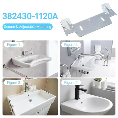 382430-1120A Steel Hanging Bracket for Wall-Mounted Sink