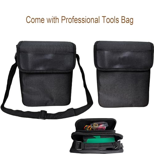 Professional Digital Earth Ground Tester Kit - 2000Ω Resistance & 30V AC Voltage Meter | 3-Wire & Simplified Testing, IP54, LCD, Battery Indicator - for Electricians, Industrial Uses