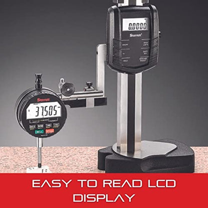 Starrett Electronic Digital Height Gage, 0-12" Range, .0005" Resolution - size: 0-12" Range