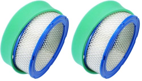 394018 Air Filter for B&S 394018S 392642 394018S 271271 272490 5050H 5050B 4135 421400 402400 Vanguard V-Twin 12.5-21hp Engine (Pack of 2) - size: 7 x 7 x 2.13 inches (Pack of 2)