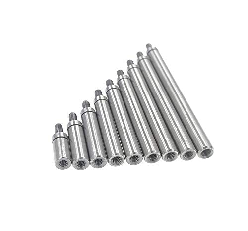 Dial Indicator Extension Stem Rod 4.5mm Diameter M2.5 Thread (A Set) - style: A SET