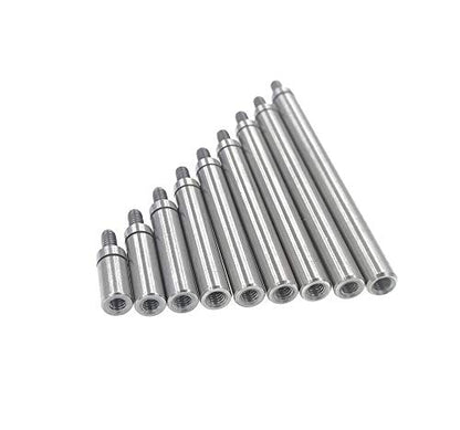 Dial Indicator Extension Stem Rod 4.5mm Diameter M2.5 Thread (A Set) - style: A SET