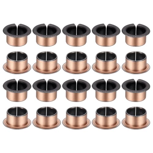 uxcell 40Pcs Flanged Sleeve Bearing, 13mm Bore x 15mm OD x 10mm Length - size: 13×15×10mm