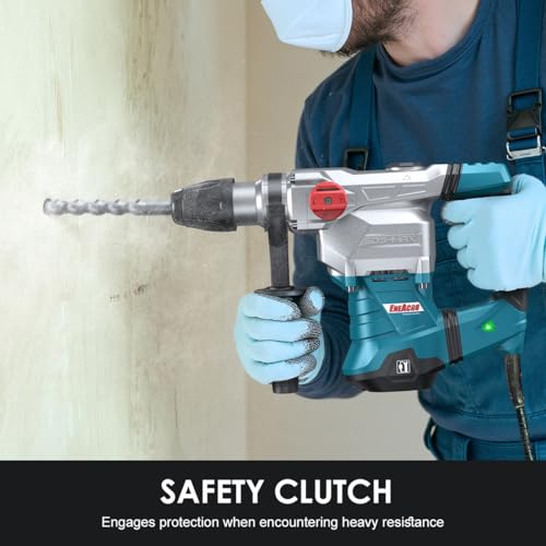ENEACRO SDS-Max Heavy-Duty Rotary Hammer Drill, 9 Ft.lbs, 3 Functions