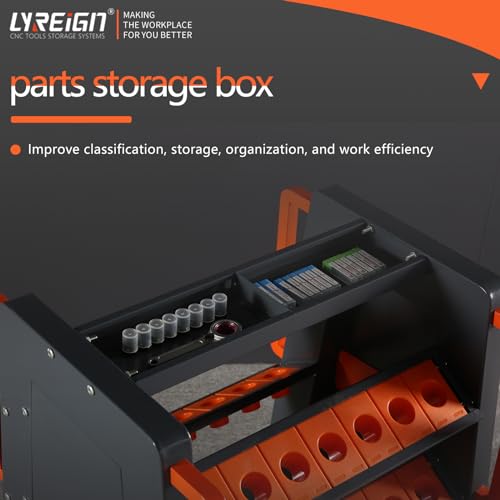 BT40 CNC Tool Holder Keeper, CAT40 Mobile CNC Tool Storage Cart, CNC Tool Storage System, CNC Tool Storage Rack Organizers for Warehouses Machining Centers - size: BT/CAT40-100CAP