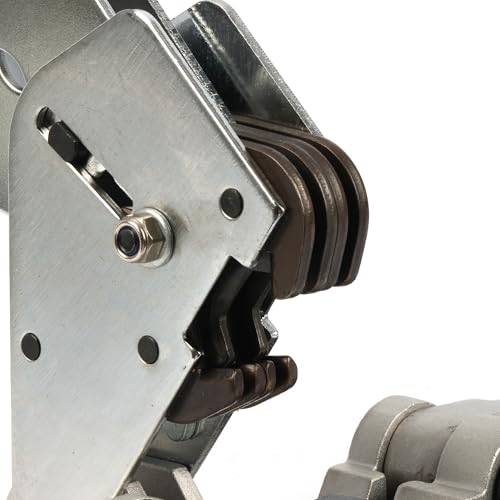 U.S. Solid 3-in-1 Manual Strapping Tool for 1/2 in (13 mm) PP Banding, Tensioner, Steel Seal Crimper and Cutter for Cartons, Pallets, Shipping and Warehouse Packaging