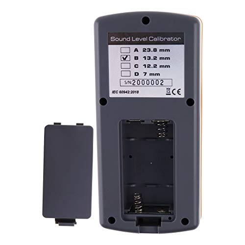 Decibel Meter Calibrator 94dB & 104dB & 114dB Calibrator with Three Calibration Level