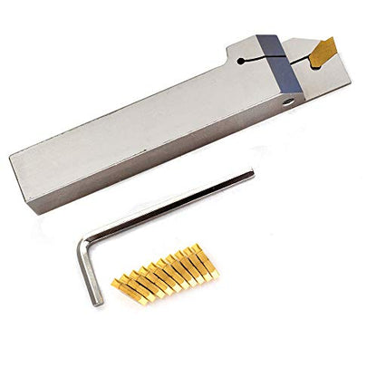 OSCARBIDE 3/4" QA12R-30 Lathe Grooving Parting Holder 10 Inserts Right-Hand