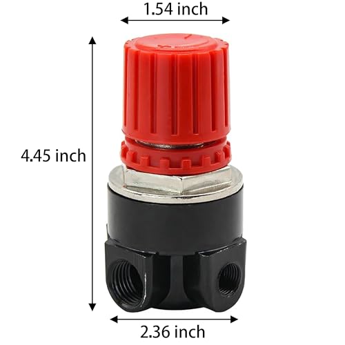 AB-9051116 Pressure Reducer Fits Stanley Bostitch Husky Hitachi Craftsman Air Compressors - color: Pressure Regulator
