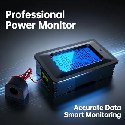 Digital Multimeter Power Monitor 100A AC 110-250V