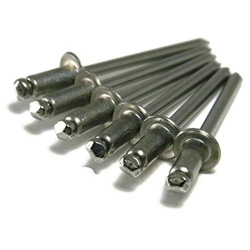 POP Rivet 18-8 Stainless Steel - 6-2, 3/16" x 1/8" Gap (0.062-0.125) Qty-100