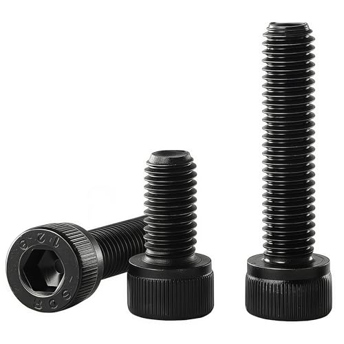 M8-1.25 x 16mm Socket Head Cap Screws, M8 Bolts, 12.9 Grade Alloy Steel, Allen Socket Drive, Black Oxide Finish, Full Thread, Quantity 20 - size: M8 x 16mm(20PCS)