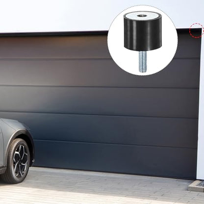 M METERXITY 8-Pack Rubber Mounts D25mmxH20mm Male/Female Vibration Isolators Cylindrical Shock Absorber W M6 x 18mm Studs for Air Compressor/Car/Pump/Boat/Garage Motor/Bobbins Rubber Isolators - size: M6 x 18mm, 25mm x 20mm