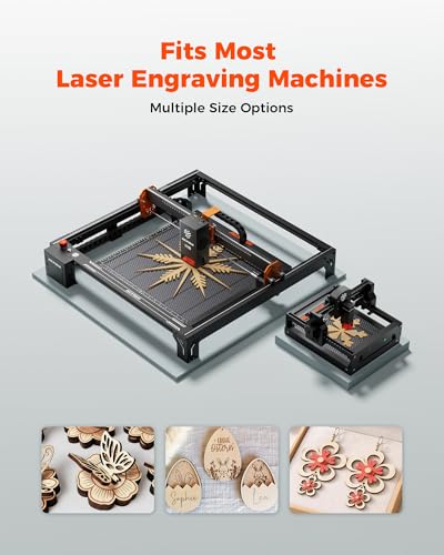 ACMER Honeycomb Laser Bed with Aluminum Plate, 260x125mm Cutting Table - size: 260*215