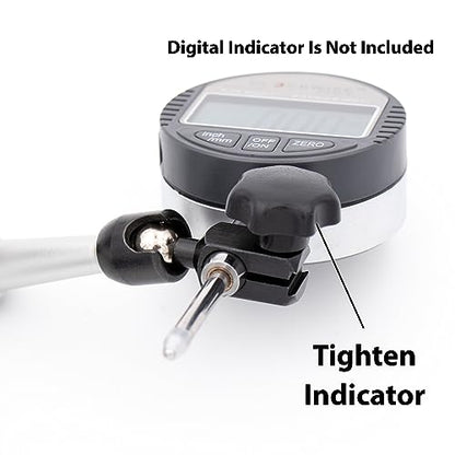 Clockwise Tools Mini Magnetic Base, MGBR-03, Magnetic Stand for Digital Dial Indicators, 88lbs Max Pull - style: MGBR-03 Mini