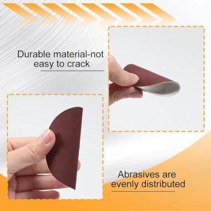 SPEEDWOX 100pcs Sanding Discs 3 Inch Sandpaper 1500 Grit Hook and Loop Sanding Discs for Drill Grinder Rotary Tools No Hole - style: 1500-Grit
