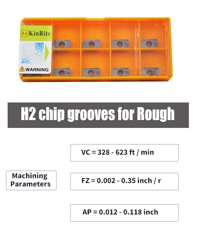20pcs Indexable Face Milling Inserts APMT1135PDER-H2 Carbide Replacement Inserts For End Mill Tool Holders Boring Bar Inserts Rough Turning Stainless Steel - color: 20pcs apmt1135-h2