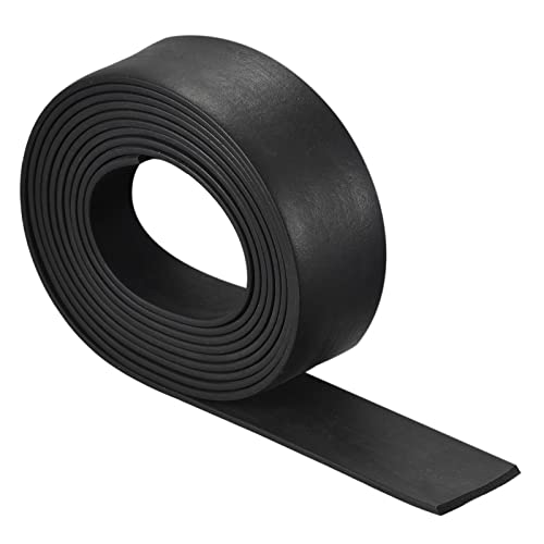 uxcell EPDM Rubber Foam Sheet Strips 1/8" T x 1.6" W x 118" L, Neoprene Rubber Sheet Rolls for DIY Gasket, Sealing Padding, Reduce Vibration Mat - size: 1/8"T x 1.6"W x 118"L