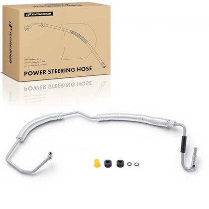 A-Premium Power Steering Pressure Hose Assembly, Pump to Rack/Gear