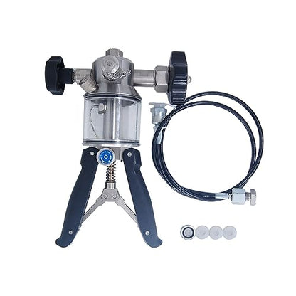 High Pressure Hydralic Hand Pump Calibrator for Field Calibration,Calibration Labs, (Range: 0 to 600 Kg/Cm2) (Only Hand Pump) Model: AI-DP1-2300 - size: Only Hand Pump