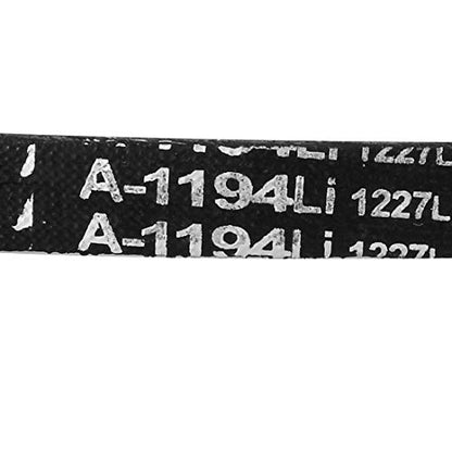 uxcell A1194 V-Belts 1194mm Inner Girth 13mm Top Width 8mm Thickness A-Section Rubber Drive Transmission Belt - size: 1194mm