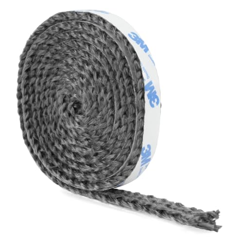Stanbroil Stove Gasket Tape, 1/2" Width, 1/4" Thick, 72" Length - size: 1/2" Wide - 1/4" Thick