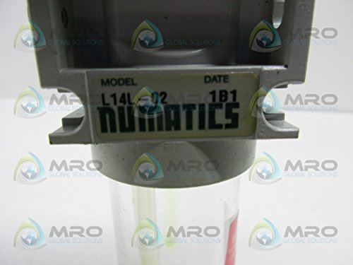 Numatics FlexiBlok L14L-02 Lubricator 1/4 NPTF 30 SCFM 200 PSI 1.5 oz Bowl