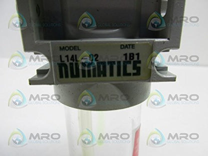 Numatics FlexiBlok L14L-02 Lubricator 1/4 NPTF 30 SCFM 200 PSI 1.5 oz Bowl
