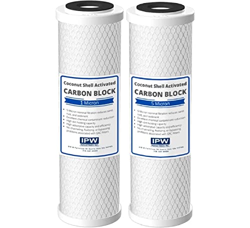 IPW Carbon Block Filters Coconut Shell RB-FXSVC, 2-Pack