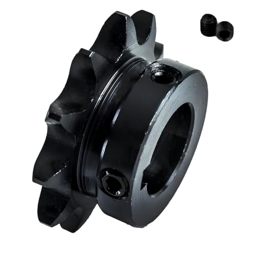 Jeremywell #50 Roller Chain Sprocket B Type 1" Bore 11 Tooth - size: 1" Bore 11 Tooth, style: B Type