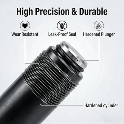 Floor Jack Repair Kit, 3 Ton Dual Pump Piston Plunger Set (Bigger & Smaller) – Universal Replacement Parts Compatible with Pittsburgh, Daytona, Torin Floor Jacks - style: Piston Plunger Kit