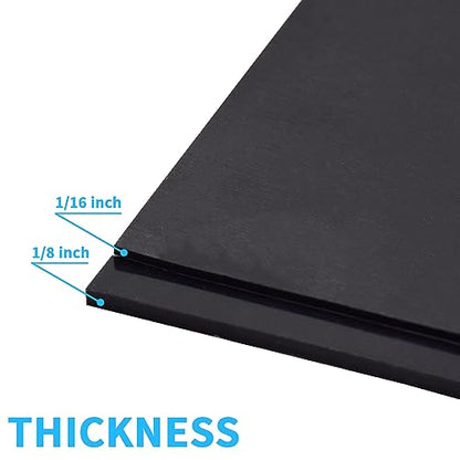Self Adhesive Solid Silicone Rubber Sheet 12 x 12 Inch, 1/16 Inch Thick Grade 65A, for DIY Gaskets, Pads, Seals, Crafts, Flooring, Cushioning Anti-Vibration, Anti-Slip