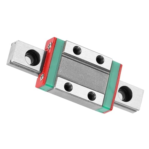 Linear Rail, LML9B Miniature Linear Slider, 9mm Bearing Steel Rail with 55mm Length, Locked Fixation Mini Guide Motion Rails for Automatic, Precision Measuring Equipment