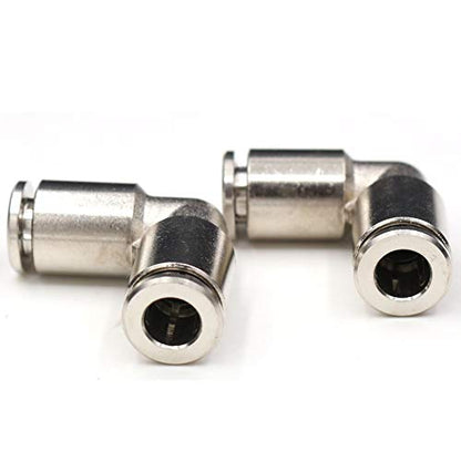 5/16 Union Elbow Push to connect fittings Stainless Steel Tube Fittings Push Connectors,CEKER 5/16" x 5/16" OD Tube Quick Connect Fittings Air Line Fittings 2pack - size: 5/16" OD, style: ELBOW