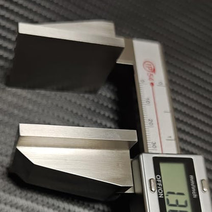 Digital Calipers with Large Measuring Faces for Wire Rope, Electronic Caliper Measuring Tool, Stainless Steel, Measuring Range 0-150mm/6 Inch, Resolution: 0.01mm (8 Inch) - size: 8 Inch