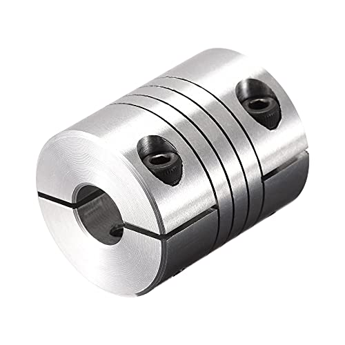 uxcell Motor Shaft 11mm to 12mm Helical Beam Coupler Coupling 25mm Dia 30mm Length - size: 11mm to 12mm