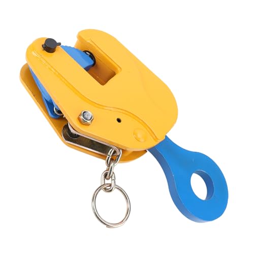 Eujgoov Vertical Plate Lifting Clamp 2 Ton 4400 LBS Alloy Steel 0-30mm Jaw Opening with Rustproof Coating for Steel Plate Lifting Transporting