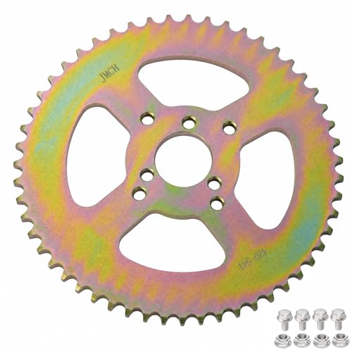 JMCHstore 54T Rear 420 Chain Sprocket for Coleman B200R B200RSV Upgrades - size: 54T