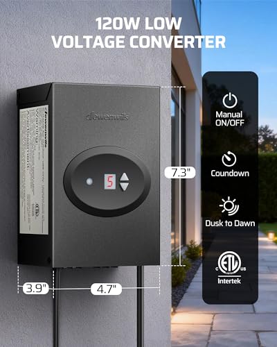 DEWENWILS 120W Low Voltage Landscape Transformer - style: 120W