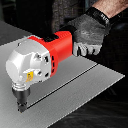 16 Gauge Sheet Metal Cutter 1900RPM Brushless Motor | Replaced Blades for Cutting Aluminium, 110V Stainless Steel, Plastic，with 1 additional cutter accessories
