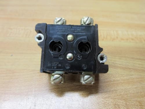 Cutler Hammer 10250-T1 Contact Block 1NO 1NC