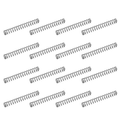 uxcell 50Pcs 304 Stainless Steel Compression Springs,0.6mmWD, 4mm ODx30mm L - size: 4mmx30mm