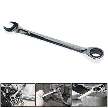 SaferCCTV Wrench Metric 13mm Ratcheting Wrench Set,Reversible Ratcheting Combination Wrench,Open Ended Ratchet - size: 13mm
